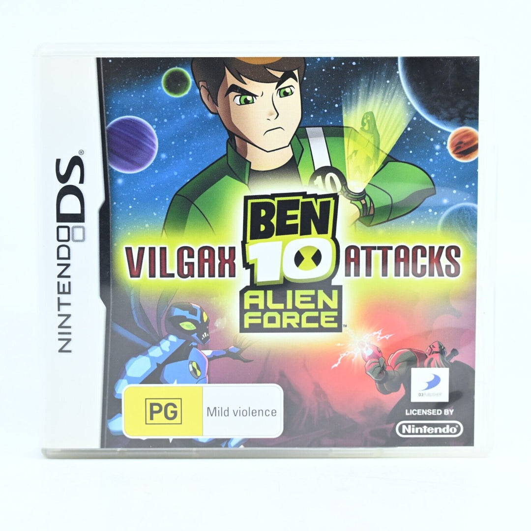 Ben 10 Alien Force: Vilgax Attacks - Nintendo DS Game - PAL + Manual - FREE POST