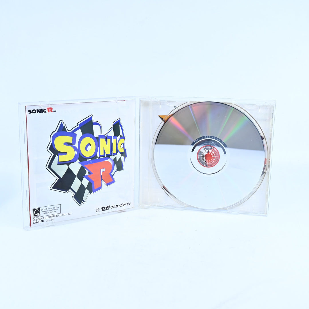 Sonic R - Sega Saturn Game + Manual - NTSC-J - MINT DISC!