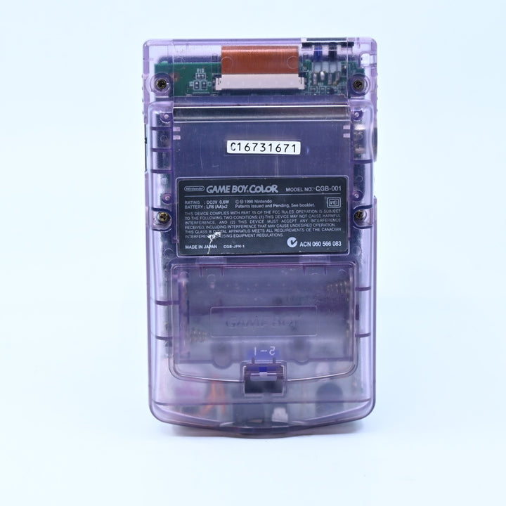 CGB-001 Atomic Purple - Nintendo Gameboy Color Boxed Console - Japanese