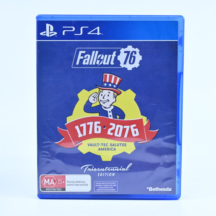 Fallout 76 - Tricentennial Edition - Sony Playstation 4 / PS4 Game + Manual