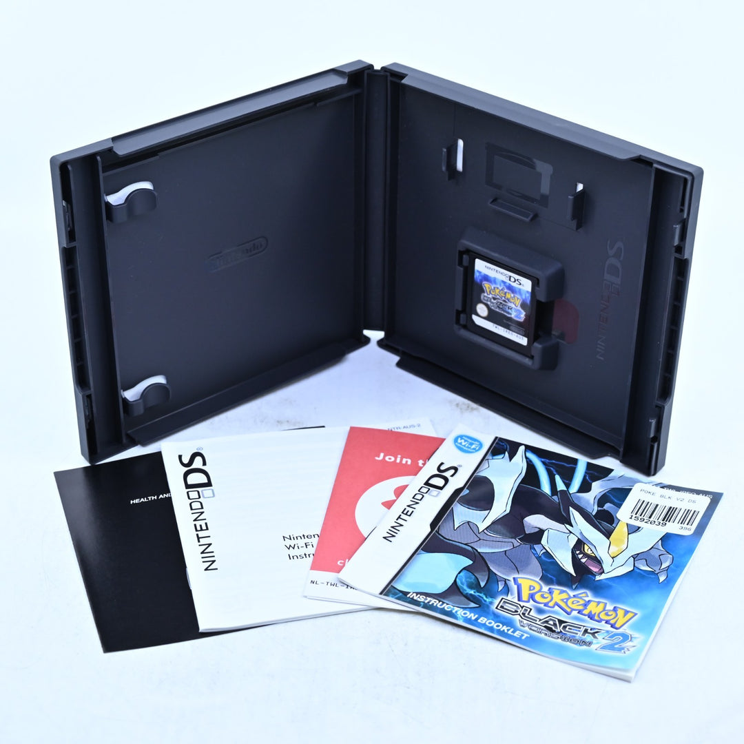 Pokemon Black 2 - Nintendo DS Game - PAL + Manual - FREE POST!