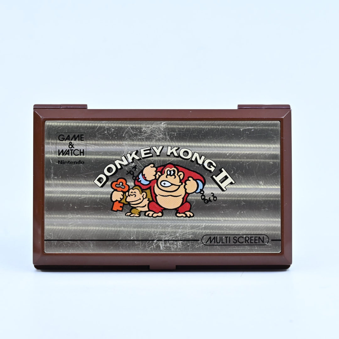 Donkey Kong II - JR-55 - No Battery Cover - Nintendo Game & Watch Console