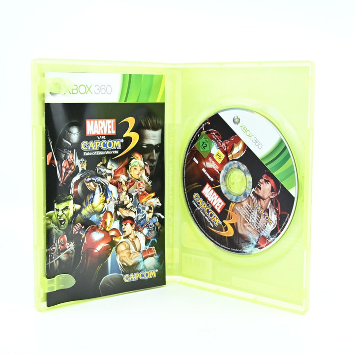 Marvel Vs. Capcom 3: Fate of Two Worlds - Xbox 360 Game + Manual - PAL