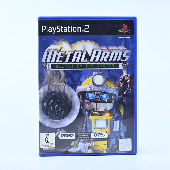 Metal Arms: Glitch in the System - Sony Playstation 2 / PS2 Game + Manual - PAL