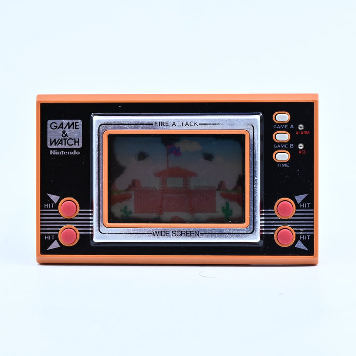 Fire Attack - ID-29 - No Battery Cover - Nintendo Game & Watch Console