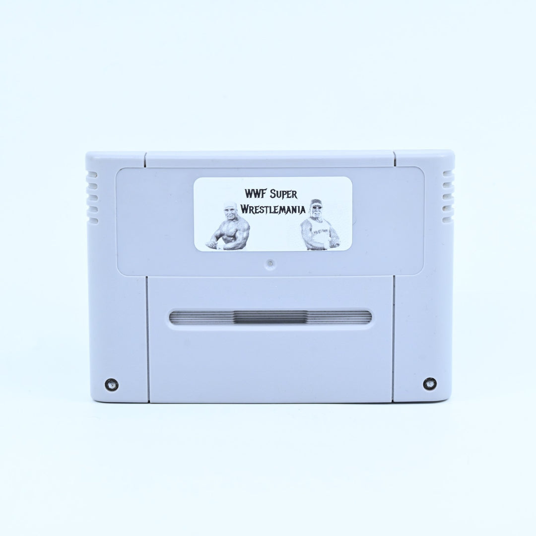 WWF Super Wrestlemania - Super Nintendo / SNES Game - PAL - FREE POST!