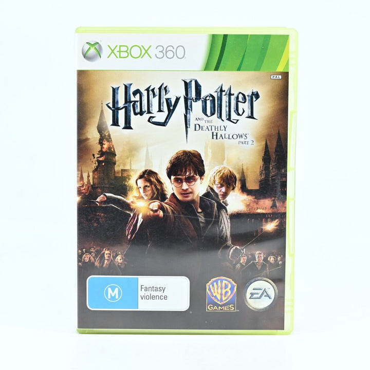 Harry Potter and the Deathly Hallows Part 2 - Xbox 360 Game + Manual - PAL