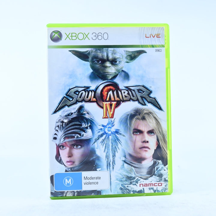 SoulCalibur IV - Xbox 360 Game + Manual - PAL - MINT DISC! Soul Calibur