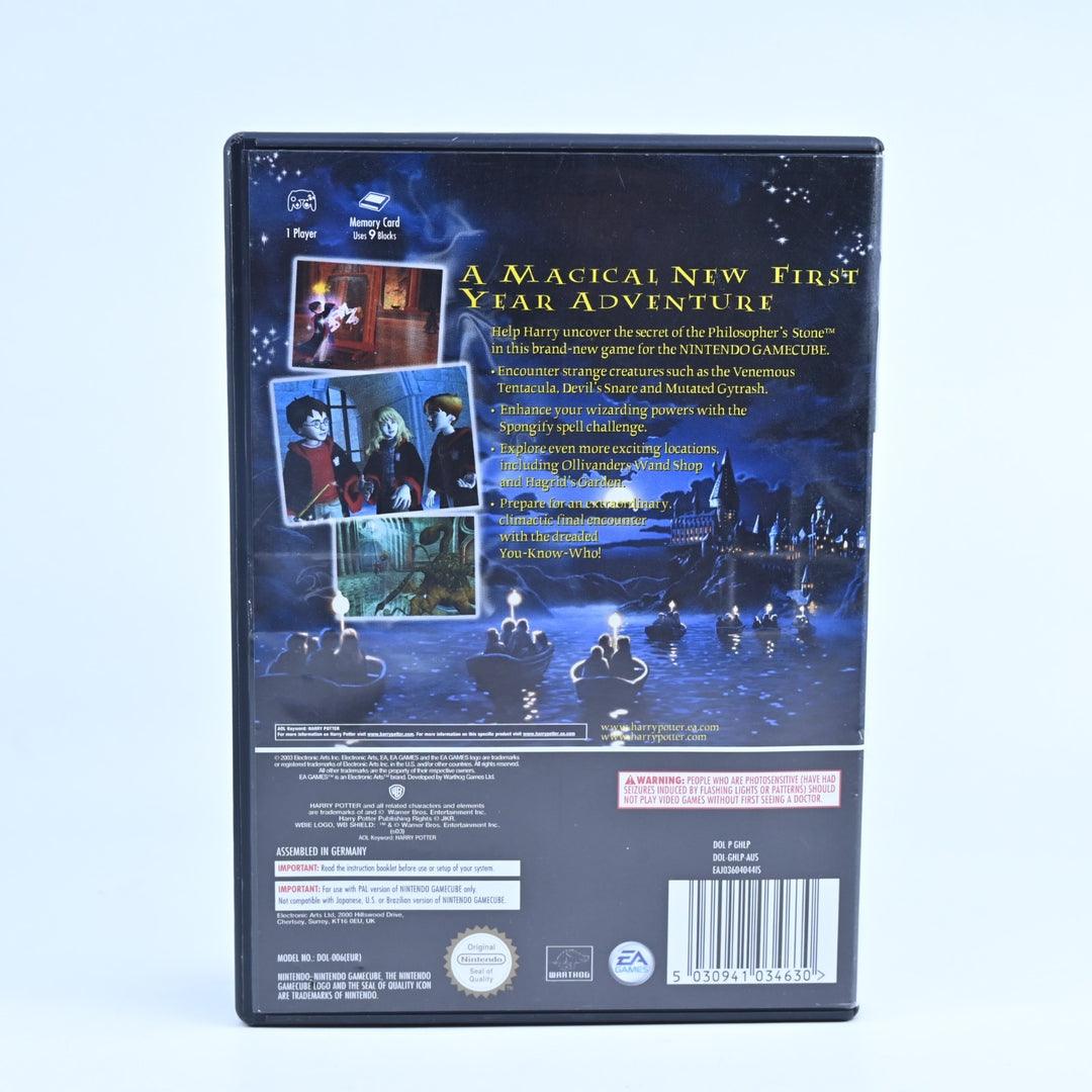 Harry Potter and the Philosopher's Stone - Nintendo Gamecube Game + Manual - PAL