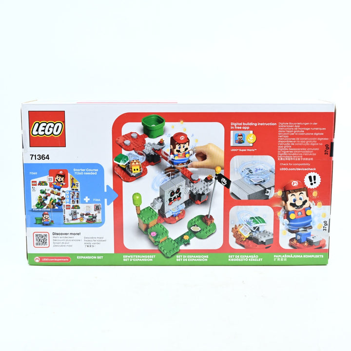 SEALED! LEGO 71364 Whomp's Lava Trouble - Super Mario Expansion - Toy