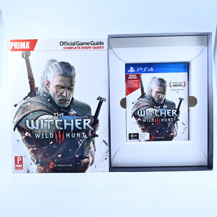 The Witcher III: Wild Hunt Prima Guide Bundle Pack - Playstation 4 / PS4 Game