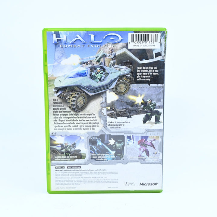 Halo: Combat Evolved - Original Xbox Game + Manual - PAL