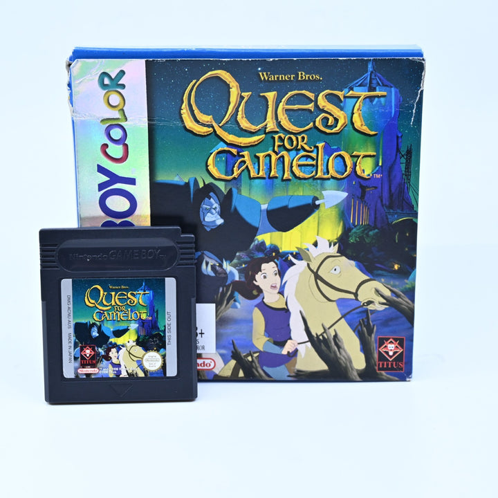 Quest for Camelot - Nintendo Gameboy Color Boxed Game - No Manual