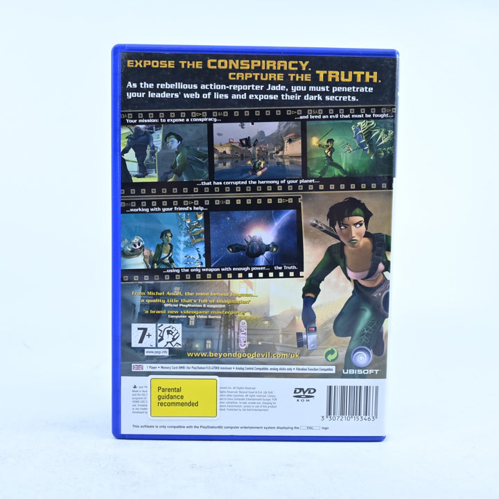 Beyond Good & Evil - Sony Playstation 2 / PS2 Game + Manual - PAL - MINT DISC!