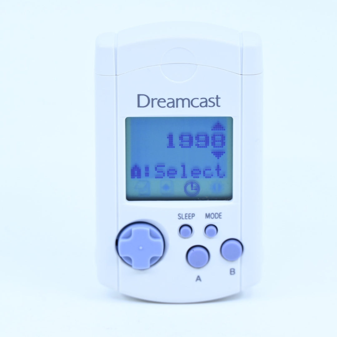SEGA Dreamcast Official Visual Memory Unit (VMU) - Sega Dreamcast Accessory