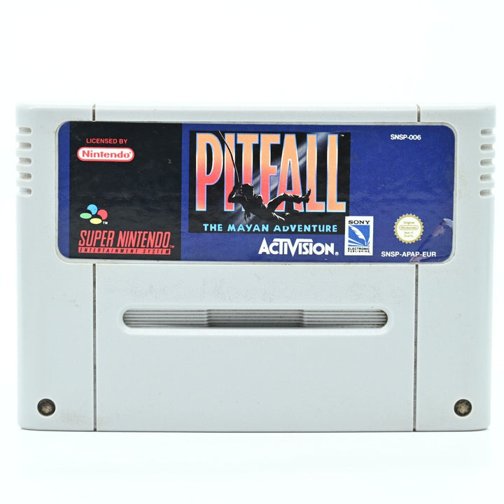 Pitfall - Super Nintendo / SNES Game - PAL - FREE POST!