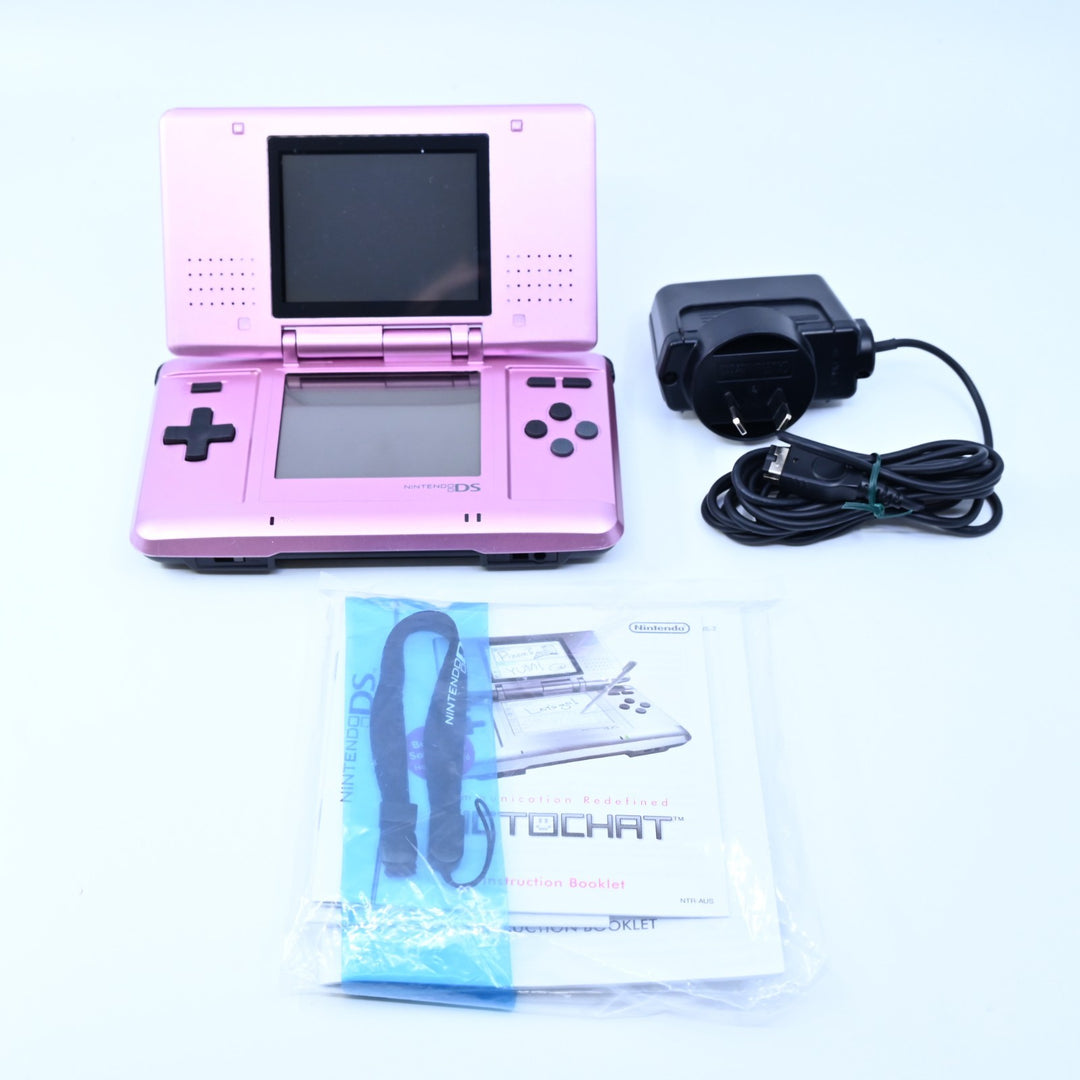 Mystic Pink Nintendo DS Boxed Console - AUS PAL - FREE POST!
