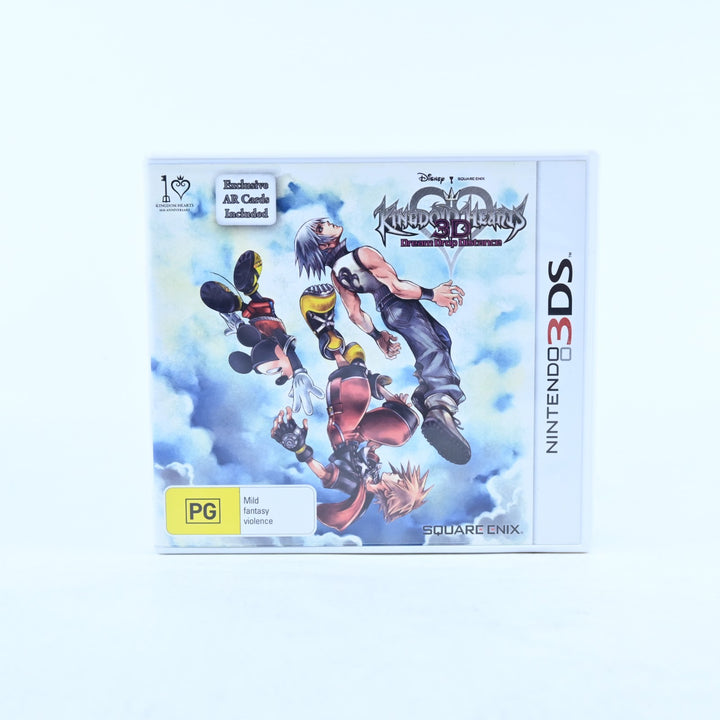 Kingdom Hearts 3D Dream Drop Distance - Nintendo 3DS Game + Manual + AR Cards