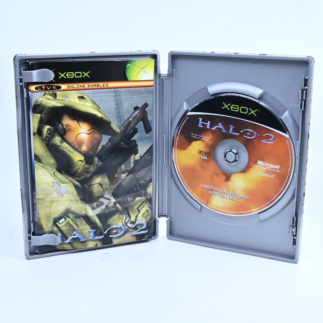 Halo 2: Limited Collectors Edition - Original Xbox Game + Manual - PAL