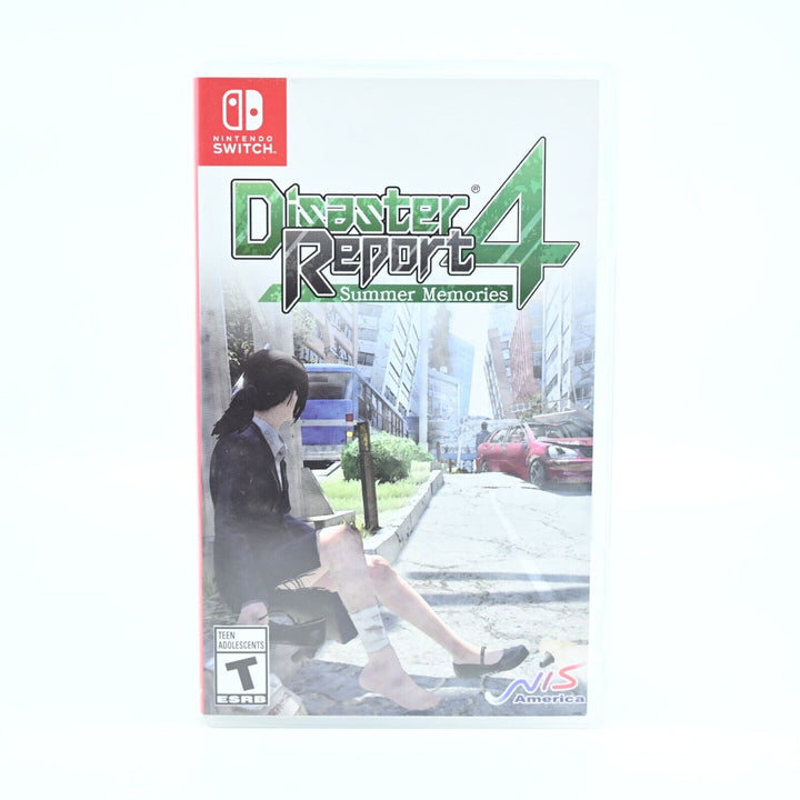 LIKE NEW! Disaster Report 4: Summer Memories - Nintendo Switch Game - FREE POST