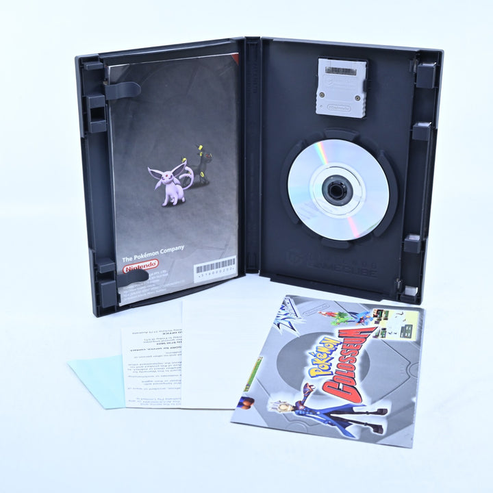 Pokemon Colosseum - Nintendo Gamecube Game + Manual - PAL + Memory Card!