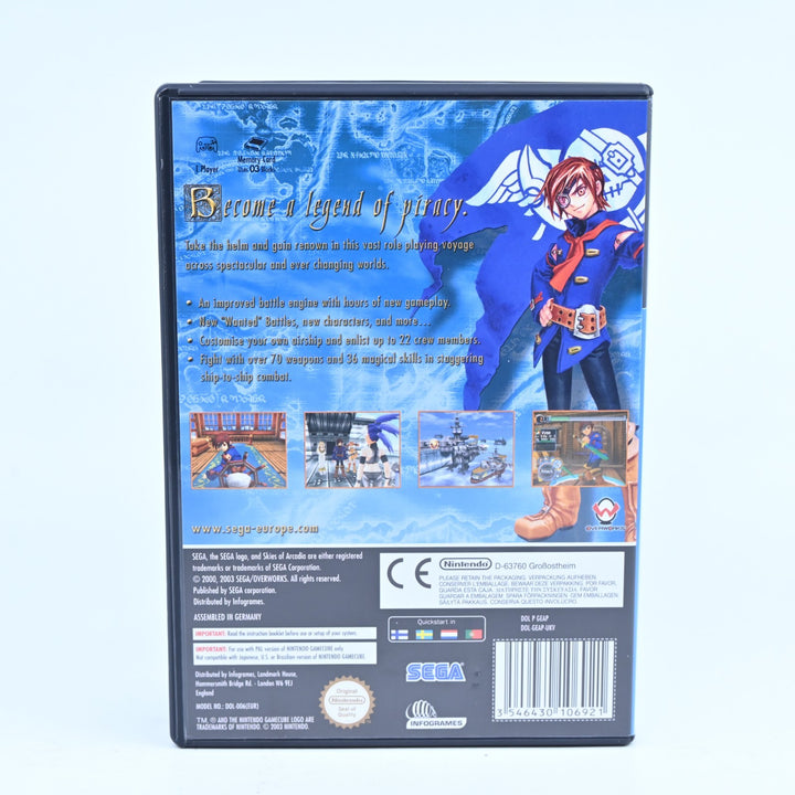 Skies of Arcadia Legends - Nintendo Gamecube Game + Manual - PAL - FREE POST!