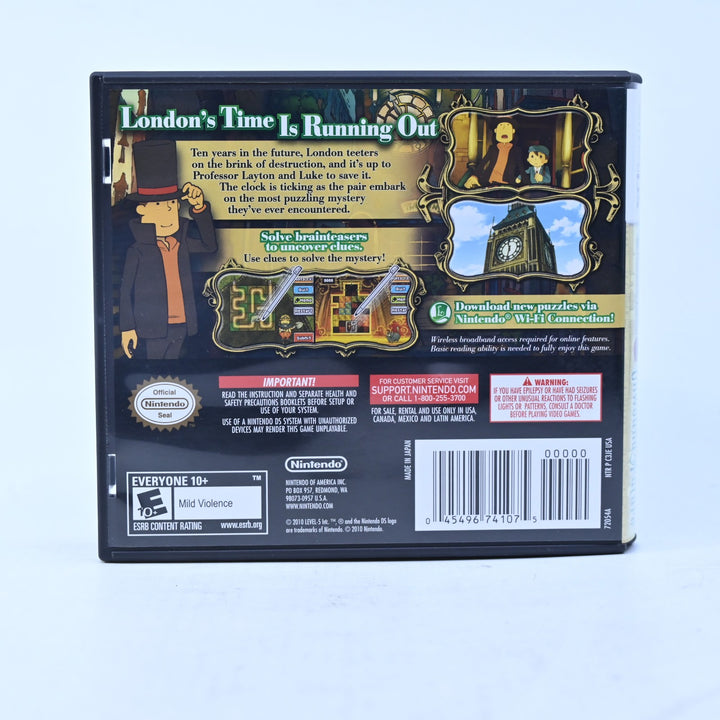 Professor Layton and the Unwound Future - Nintendo DS Game - Region Free