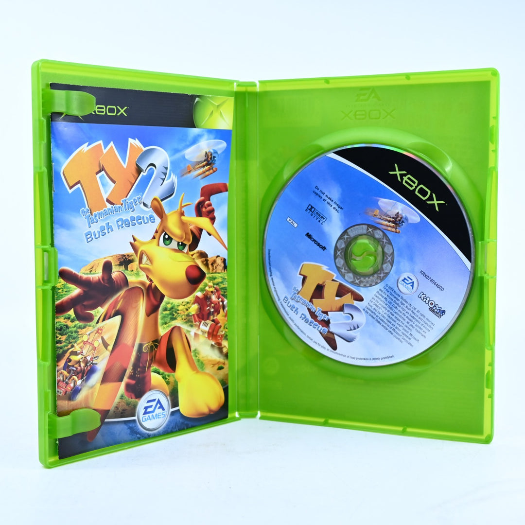 Ty the Tasmanian Tiger 2 Bush Rescue - Original Xbox Game + Manual - PAL
