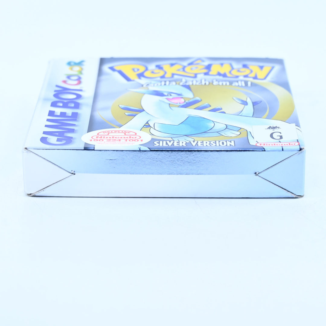 Pokemon Silver Version - Nintendo Gameboy Color Boxed Game - PAL - NEW BATTERY!