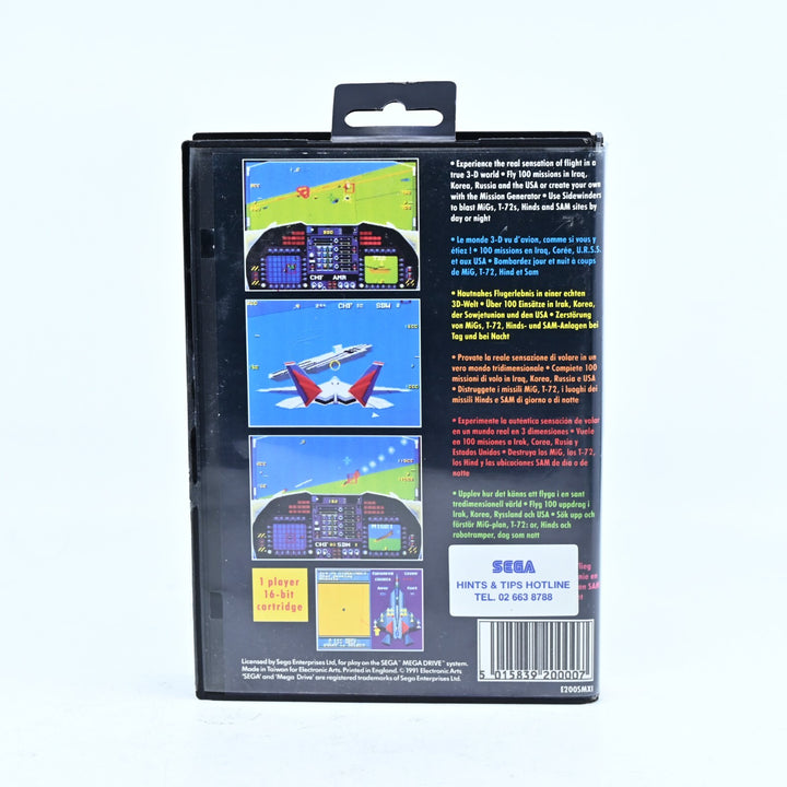 F-117 Night Storm - Sega Genesis / Mega Drive Game + Manual - Region-Free