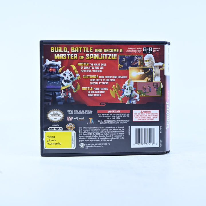 LEGO Battles Ninjago - Nintendo DS Game - PAL + Manual - FREE POST!