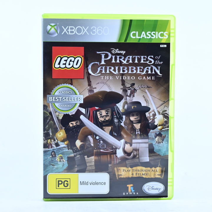 LEGO Pirates of the Caribbean  - Xbox 360 Game + Manual - PAL - MINT DISC!