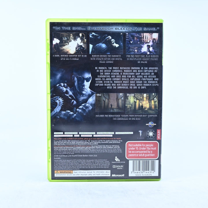 The Chronicles Of Riddick: Assault On Dark Athena - Xbox 360 Game - No Manual