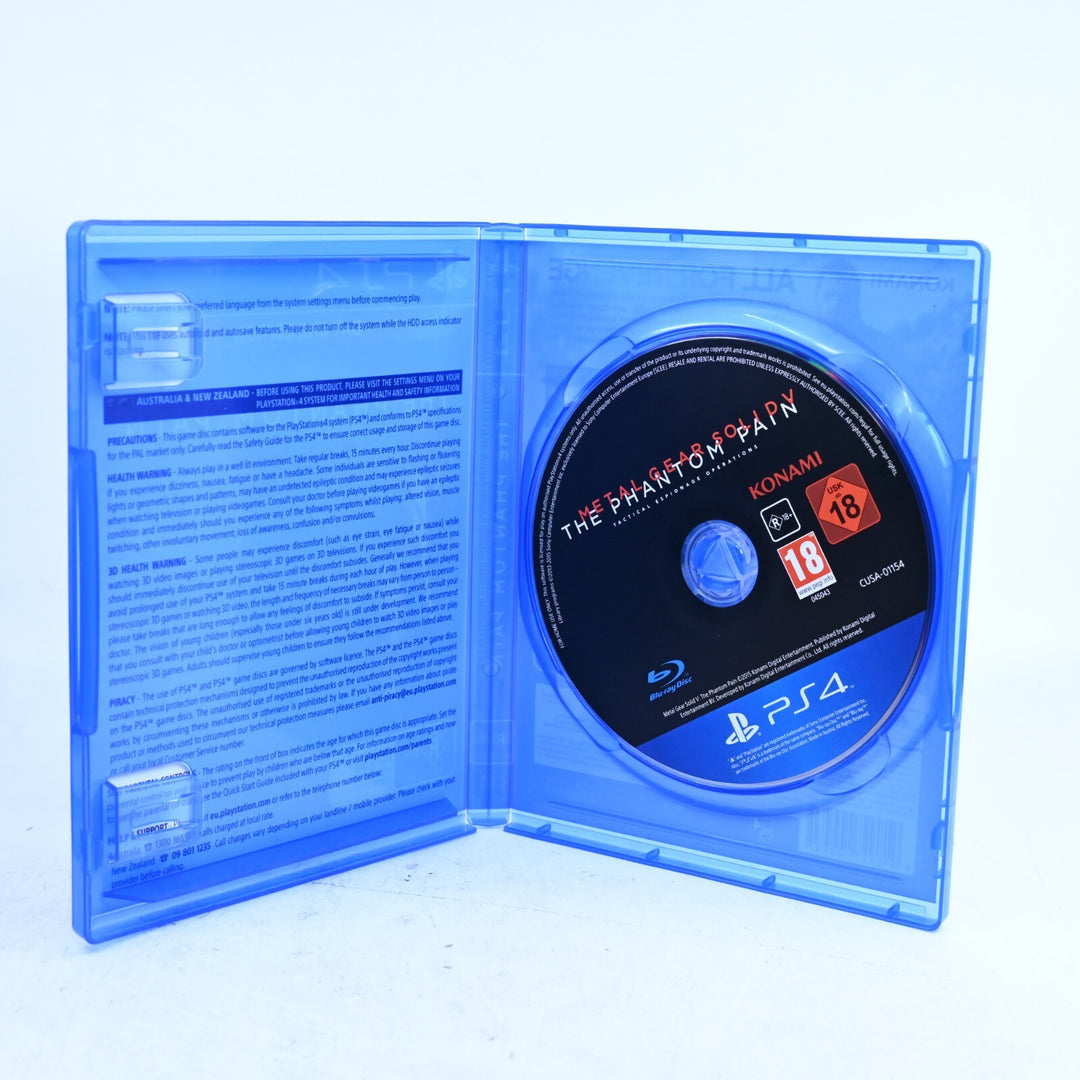 Metal Gear Solid V: The Phantom Pain + Steelbook + Bonus Disc - PS4 Game