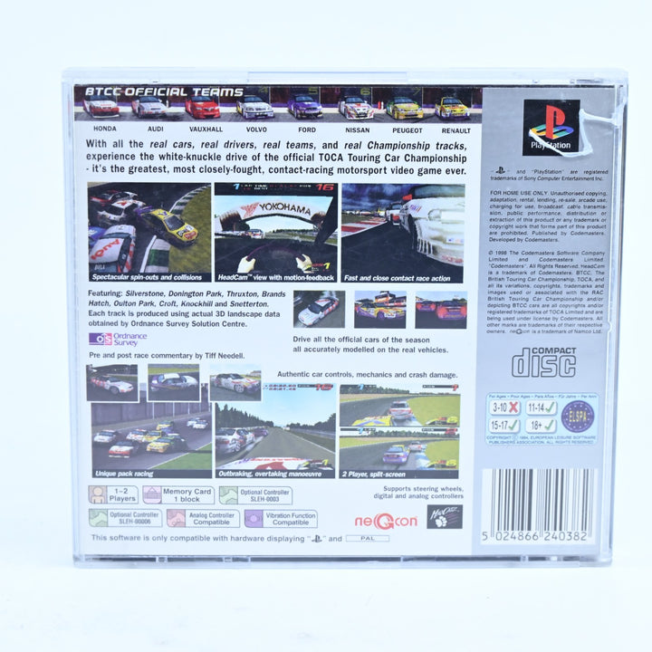 TOCA Touring Car Championship - Sony Playstation 1 / PS1 Game + Manual - PAL