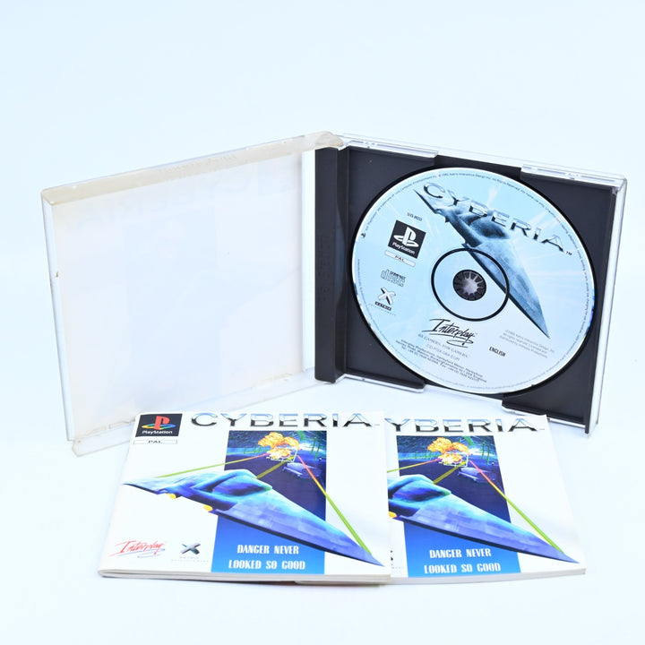 Cyberia - Sony Playstation 1 / PS1 Game + Manual - PAL - MINT DISC!