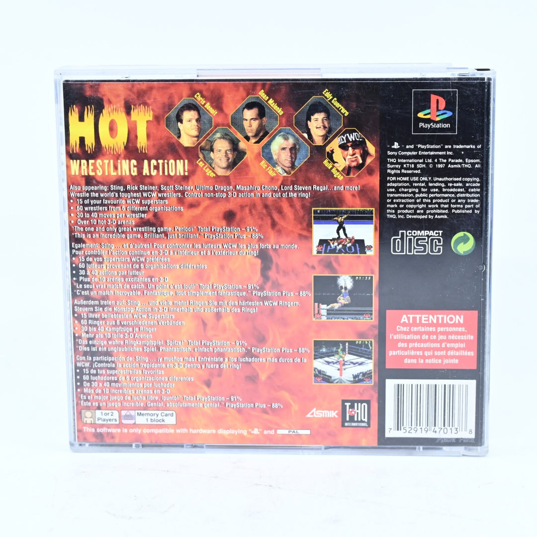 WCW vs The World - Sony Playstation 1 / PS1 Game - No Manual - PAL - MINT DISC!