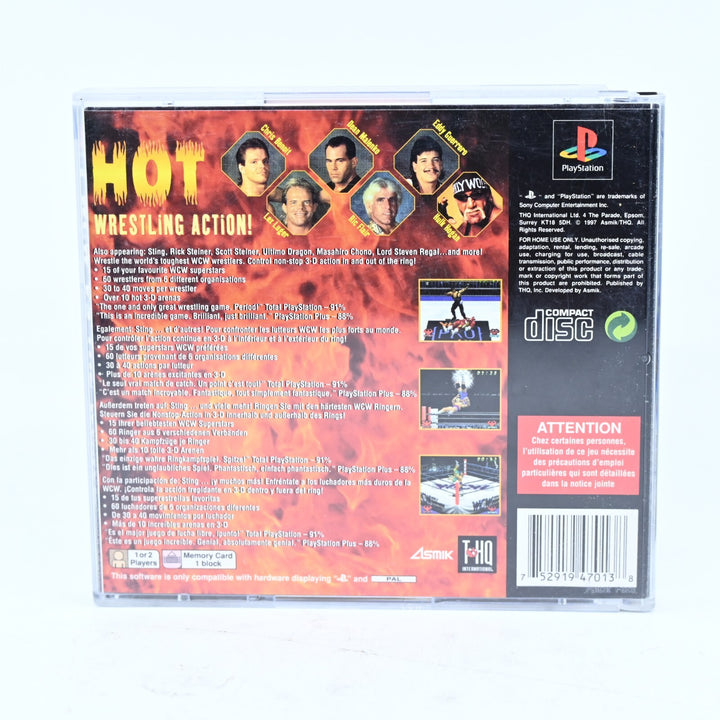 WCW vs The World - Sony Playstation 1 / PS1 Game - No Manual - PAL - MINT DISC!