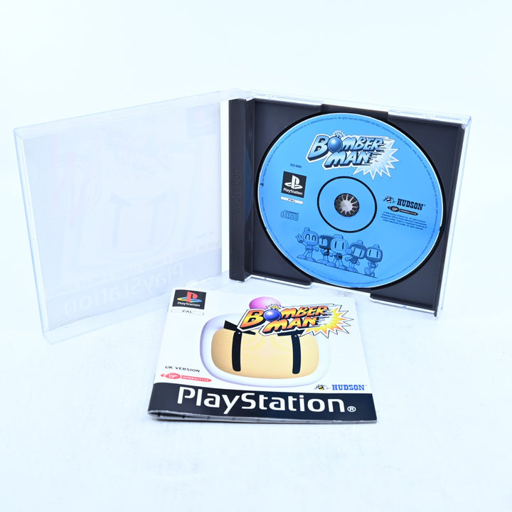 Bomberman - Sony Playstation 1 / PS1 Game + Manual - PAL - MINT DISC