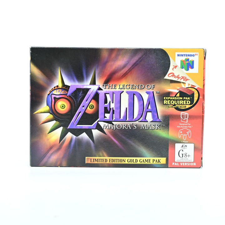 AS NEW! The Legend of Zelda: Majora's Mask  - N64 / Nintendo 64 Boxed Game - PAL