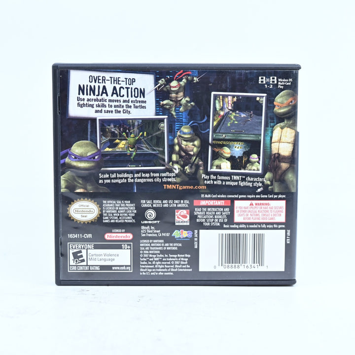 TMNT: Teenage Mutant Ninja Turtles - Nintendo DS Game - Region 0