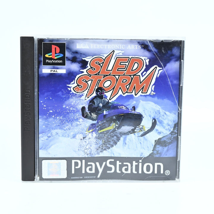 Sled Storm - Sony Playstation 1 / PS1 Game + Manual - PAL - MINT DISC!