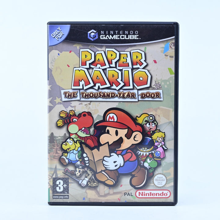 Paper Mario: The Thousand Year Door - Nintendo Gamecube Game + Manual - PAL