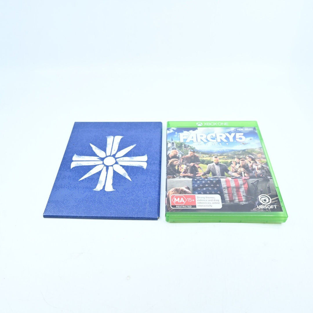 Far Cry 5 Deluxe Edition + Steelbook - Xbox One Game - PAL - FREE POST!