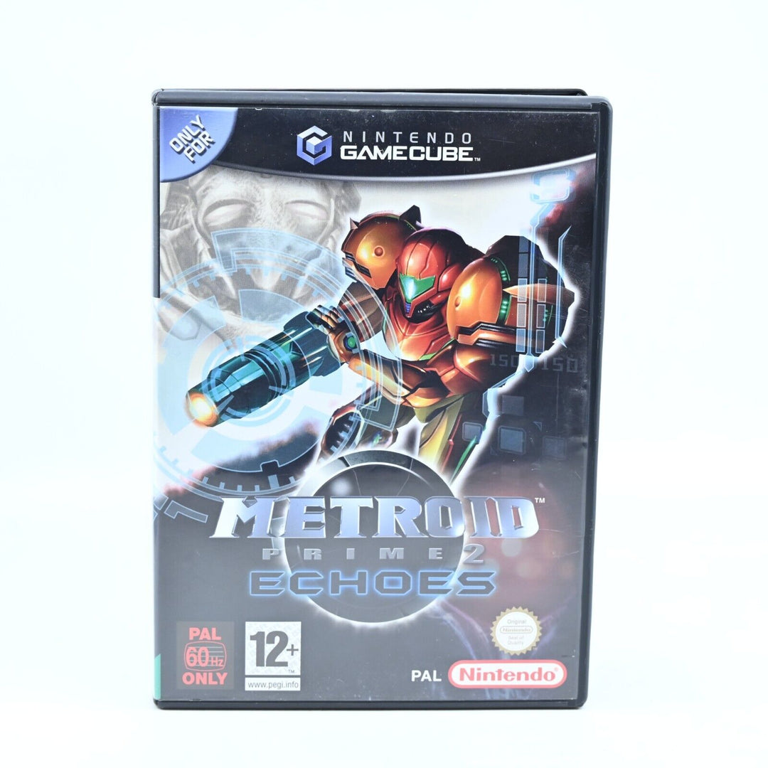 Metroid Prime 2 Echoes - Nintendo Gamecube Game + Manual - PAL - FREE POST!