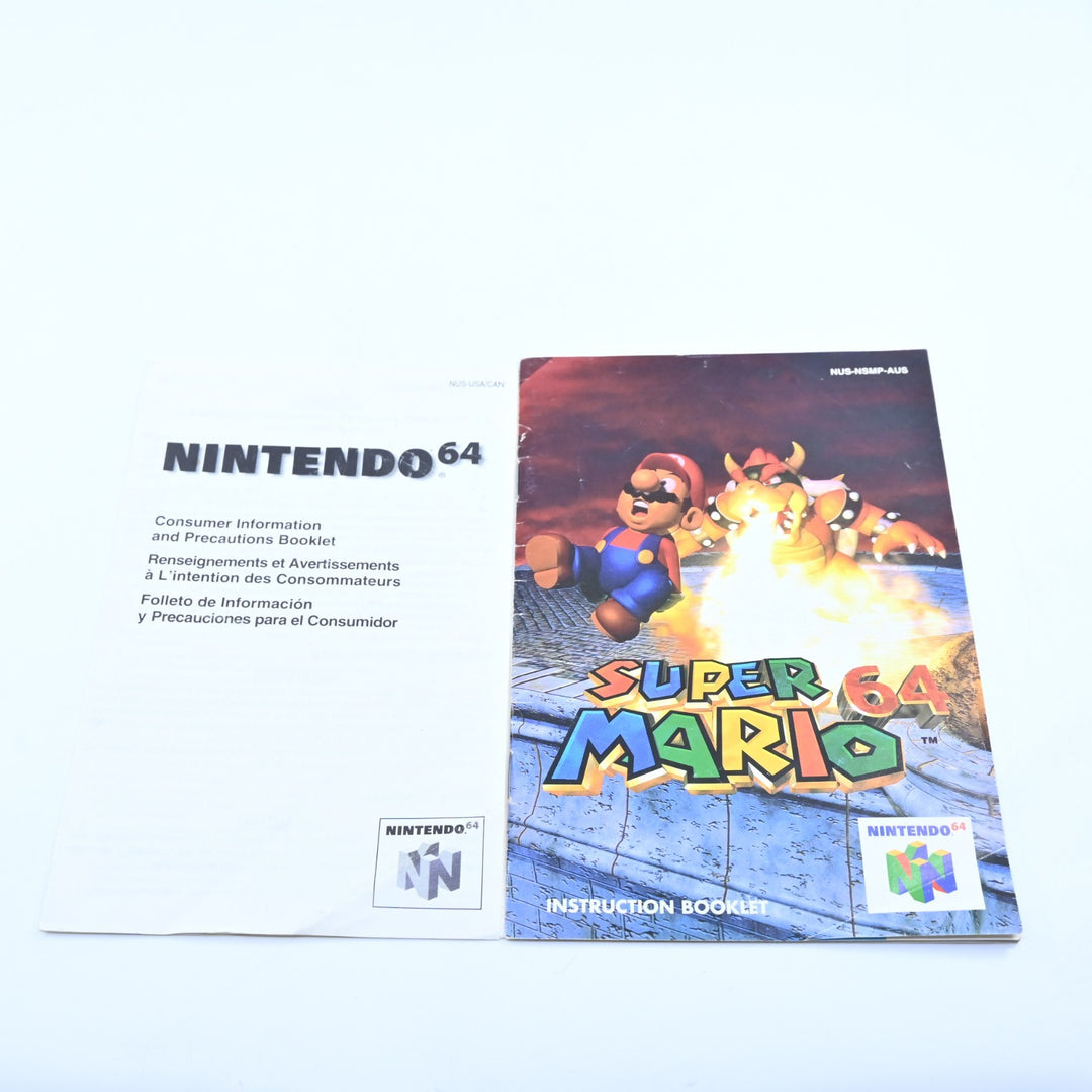 Super Mario 64 - N64 / Nintendo 64 Boxed Game - PAL - FREE POST!