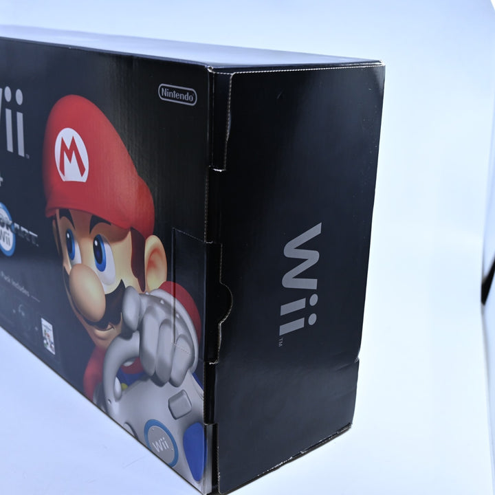UNUSED! Mario Kart Wii Pack - Black - Nintendo Wii Boxed Console - AUS PAL