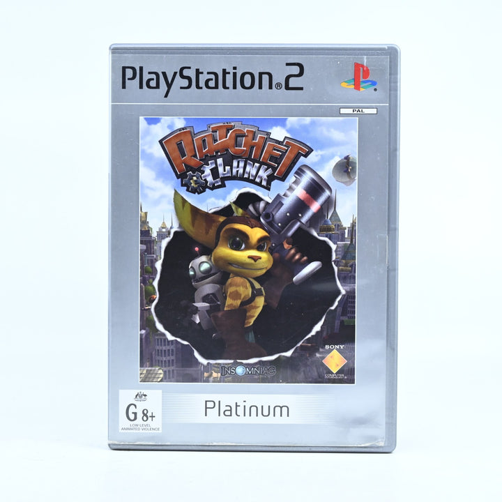 Ratchet & Clank - Sony Playstation 2 / PS2 Game + Manual - PAL
