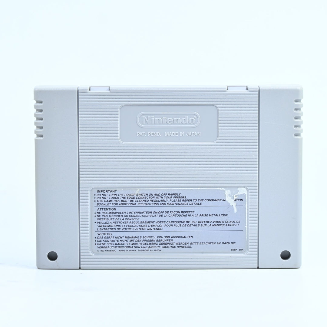 International Superstar Soccer - Super Nintendo / SNES Game - PAL - FREE POST!
