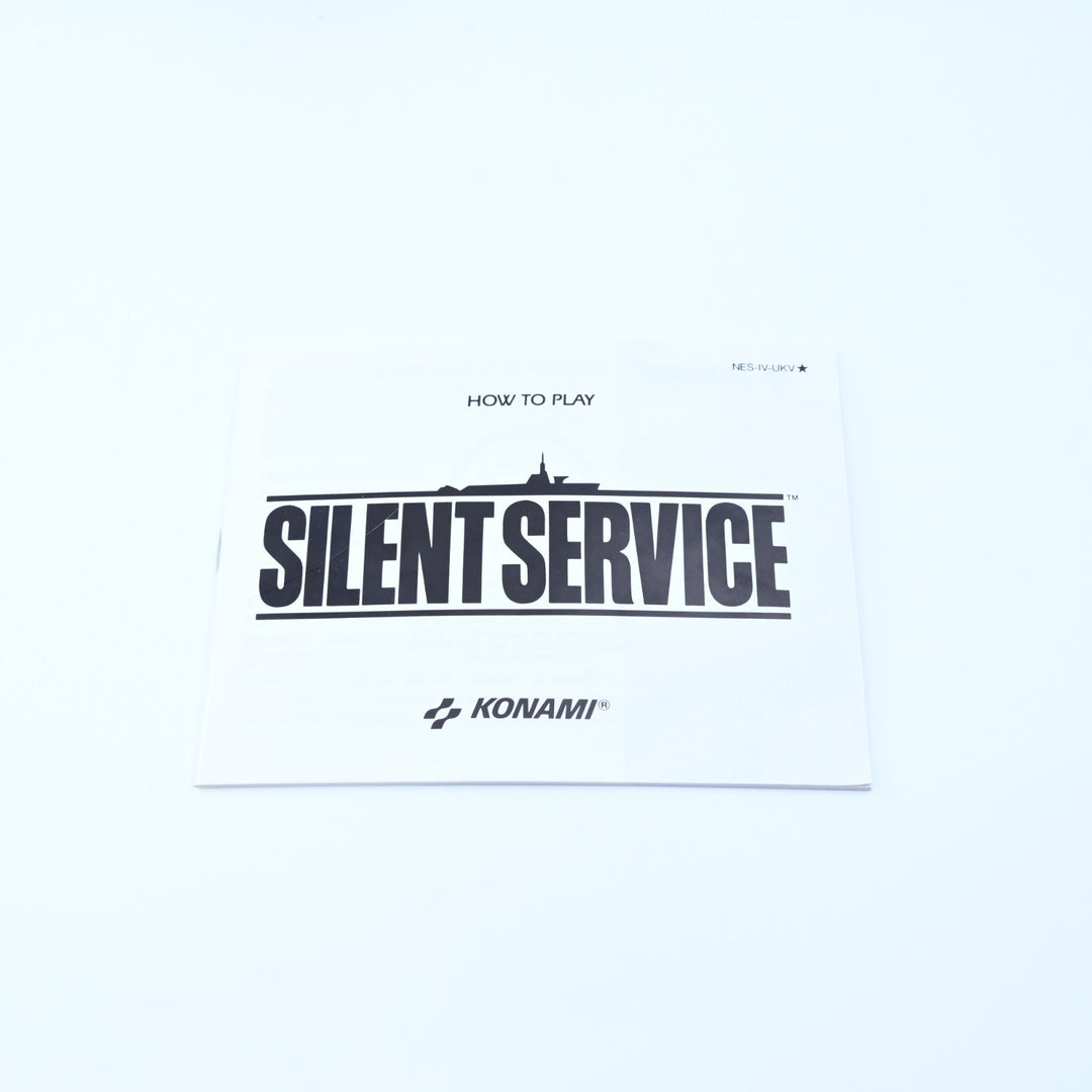 Silent Service - Nintendo Entertainment System / NES Boxed Game - PAL